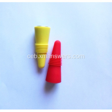 Bulk silicone wine saver vacuum stoppers para sa mga botelya